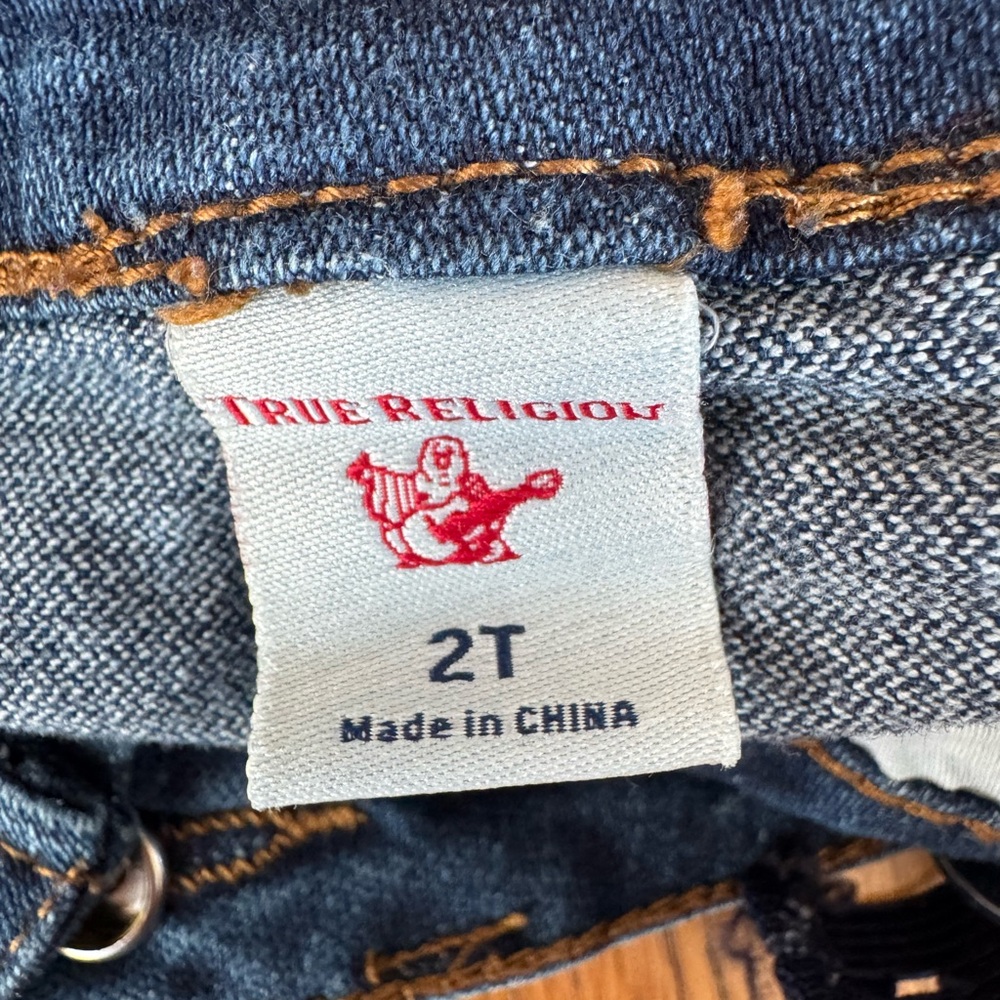 Toddler True Religion Jeans Girl Size 2T - Picture 12 of 13